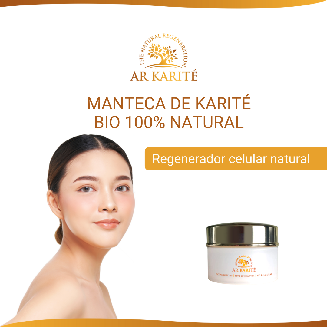 Siente los beneficios de la Manteca de Karité Bio 100% Natural 🌿
