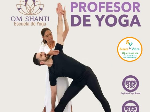 Formación Profesor Yoga, por Om Shanti Escuela de Yoga