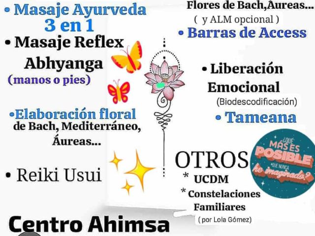 CENTRO AHIMSA: TERAPIAS PARA TU BIENESTAR en Sevilla.