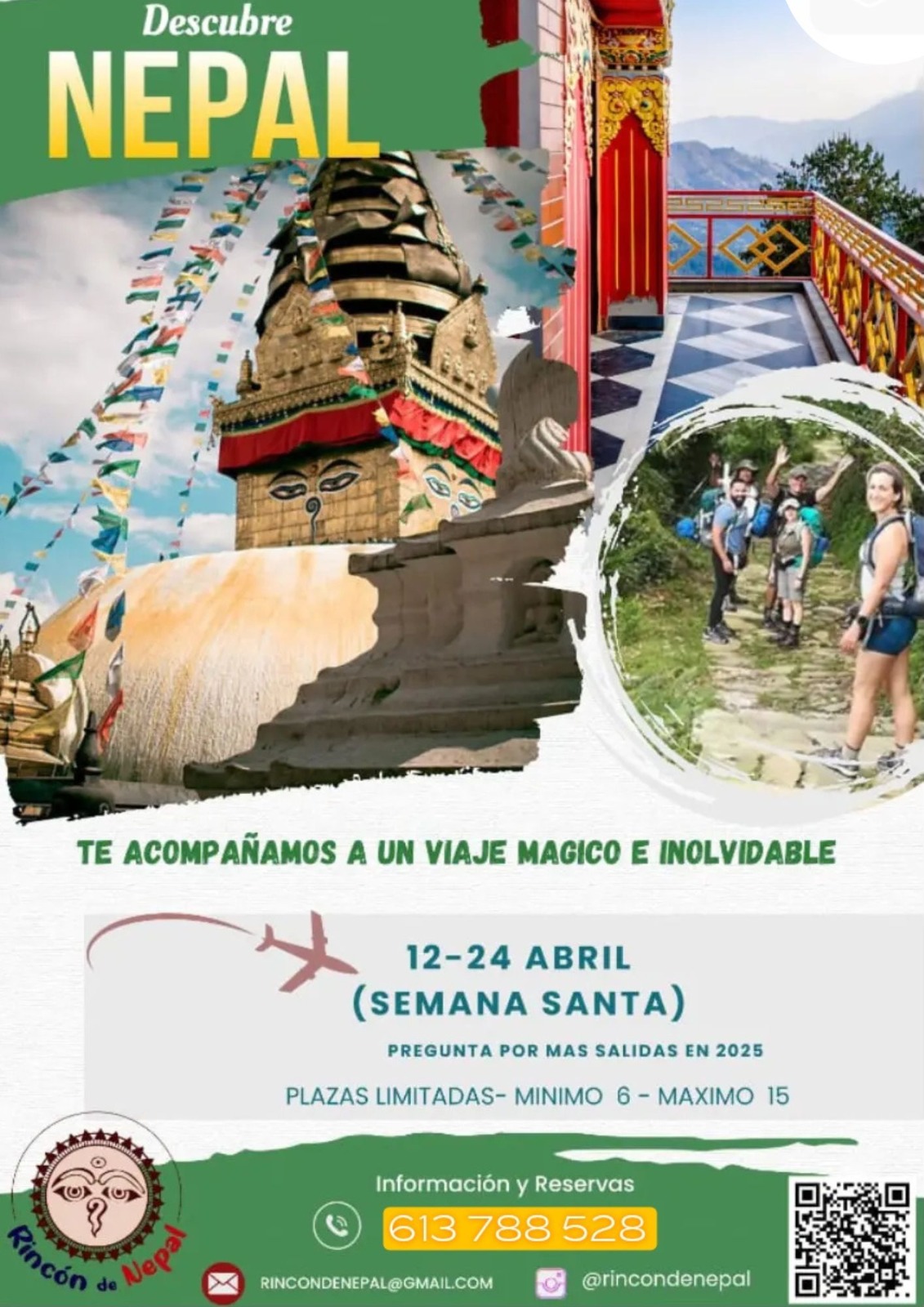 TE ACOMPAÑAMOS A UN VIAJE MÁGICO E INOLVIDABLE A NEPAL.