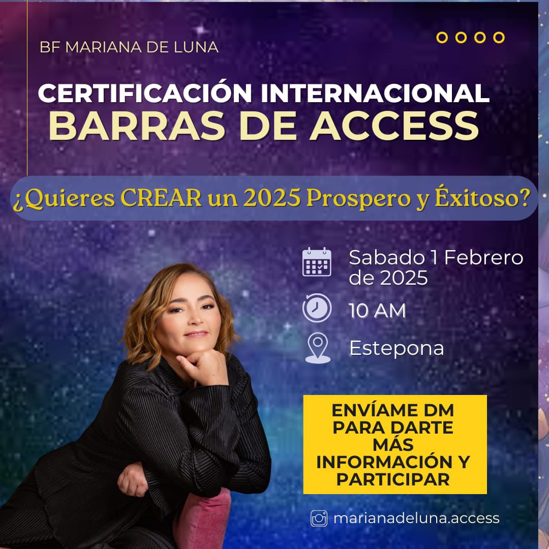 CERTIFICACIÓN DE BARRAS DE ACCESS EN: *ESTEPONA 1 de febrero*.