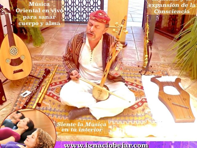 TALLER: *¡DESCUBRE LA MAGIA DE LA MÚSICA SUFÍ EN VIVO!* Facilita IGNACIO BÉJAR.