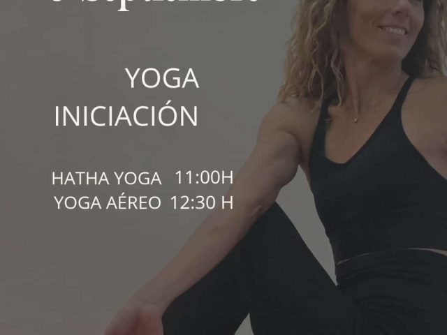 INICIACIÓN AL YOGA. Facilita MAR en el Centro Satya Yoga. Zaragoza.