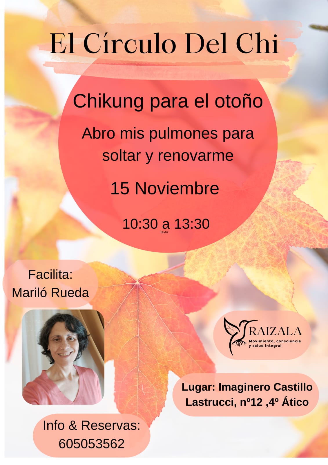 Chikung para el Otoño – El Círculo del Chi