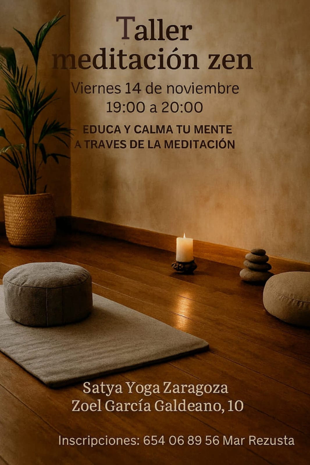 Taller de Meditación Zen en Zaragoza