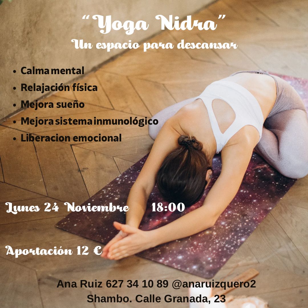 Yoga Nidra – Un espacio para descansar