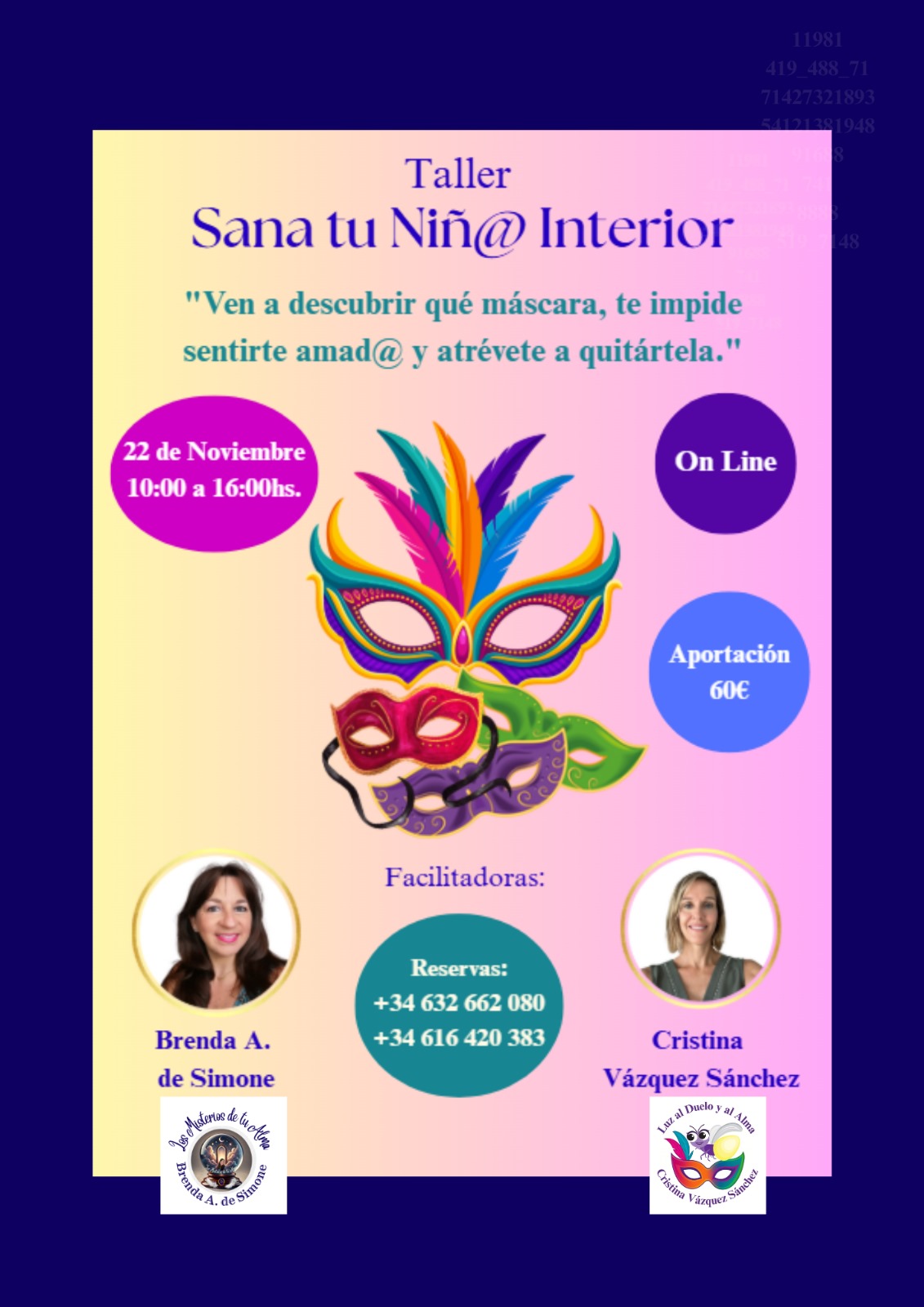 Taller Sana tu Niñ@ Interior – Online