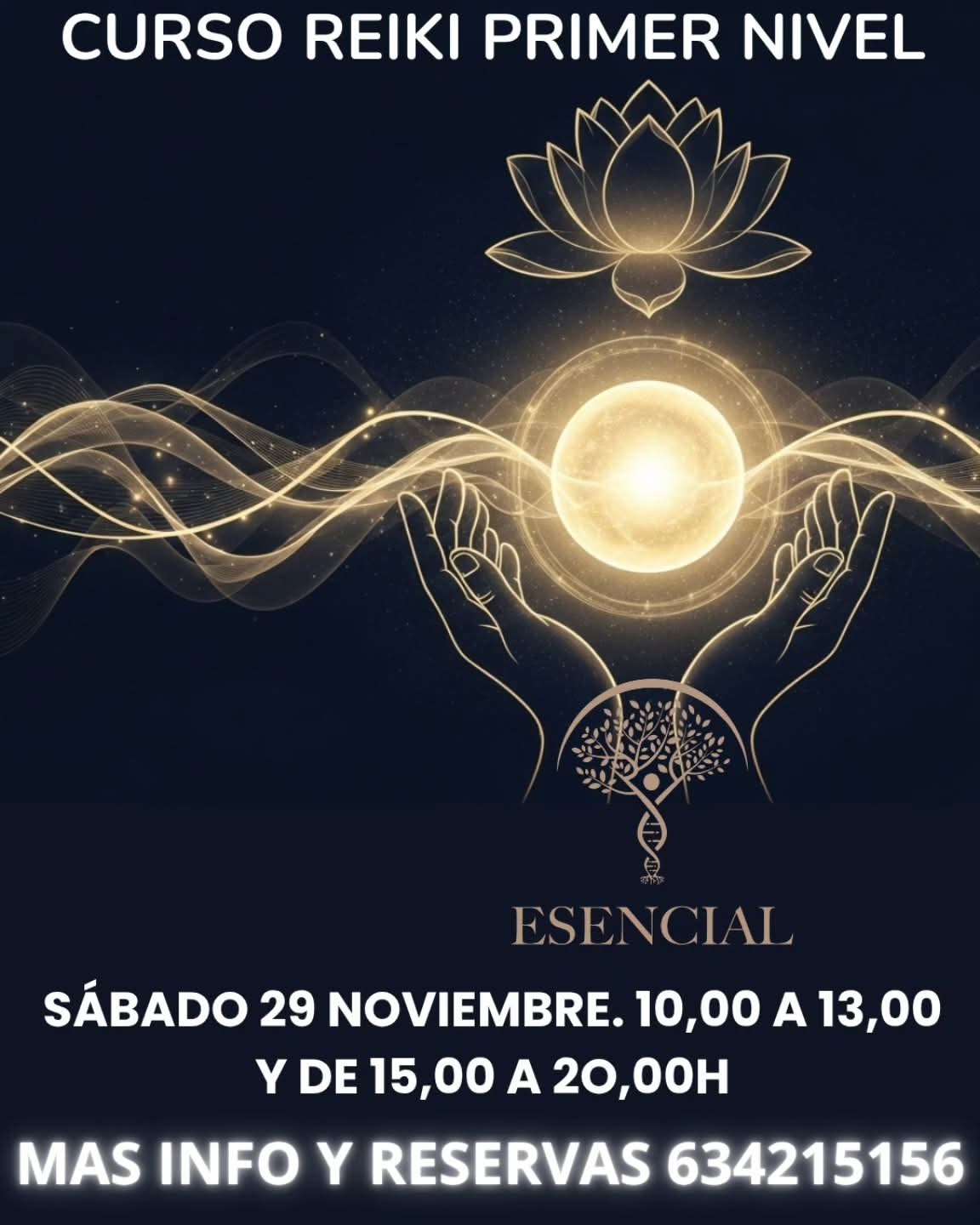 Curso Reiki Primer Nivel – Utrera