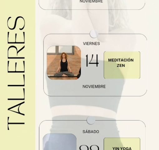 Noviembre en Satya: talleres para cuerpo, mente y espíritu