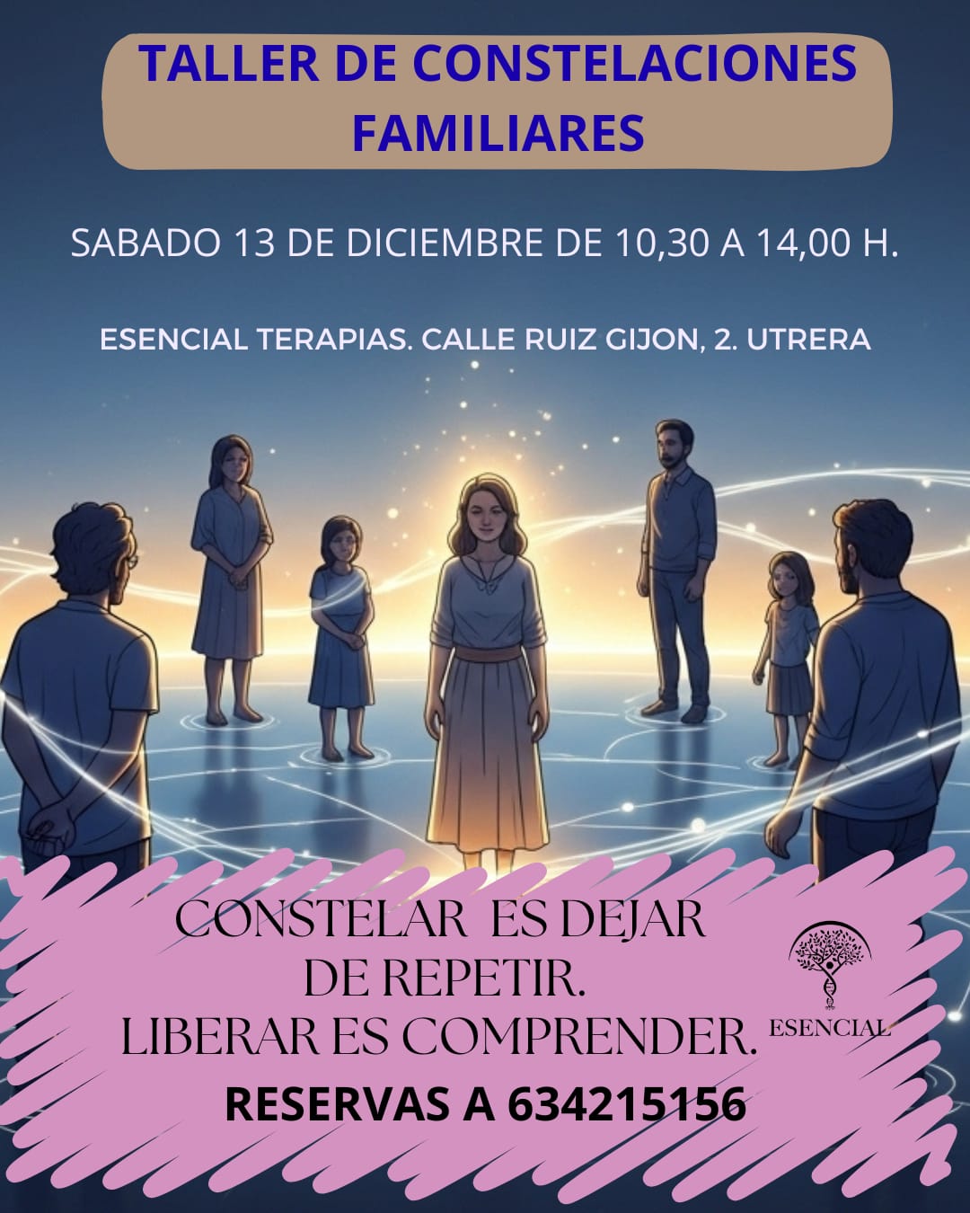 Taller de Constelaciones Familiares con Eva Garrido en Utrera