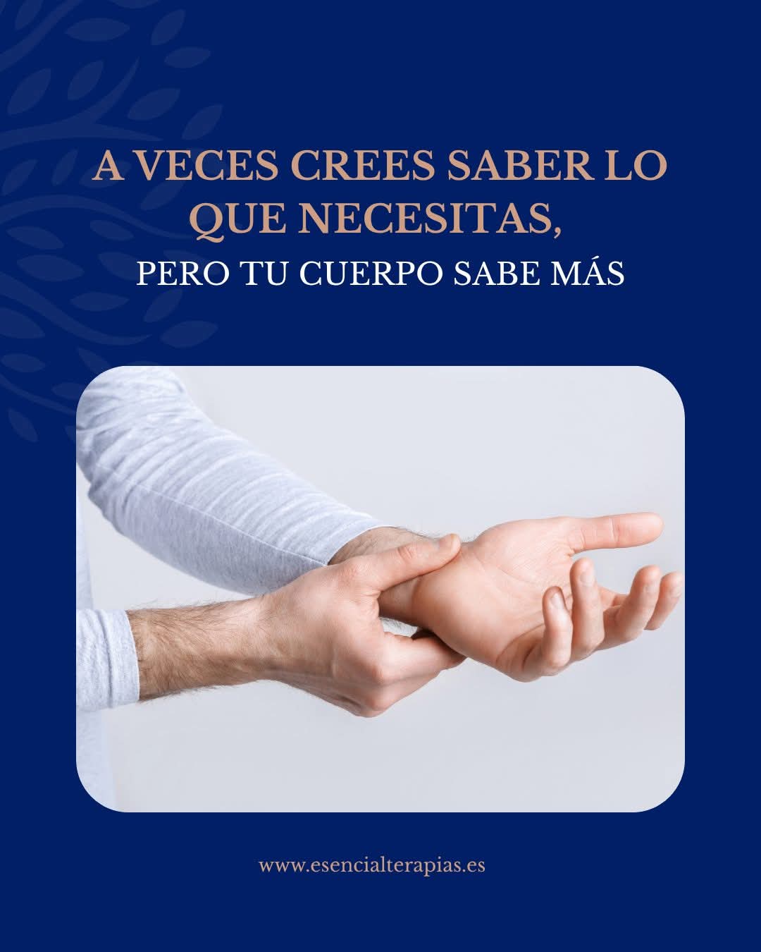 Permite que tu cuerpo hable