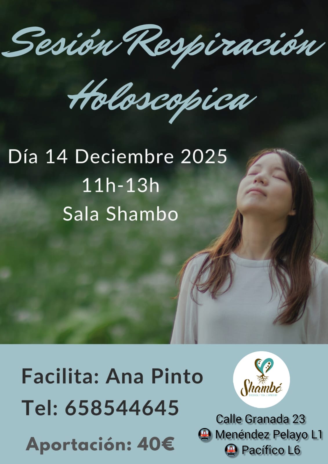 Sesión de Respiración Holoscópica