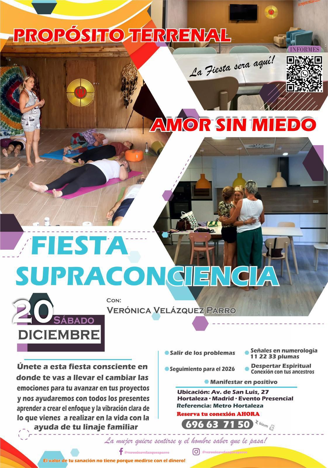 Fiesta Supraconciencia · Manifestar Sin Miedo