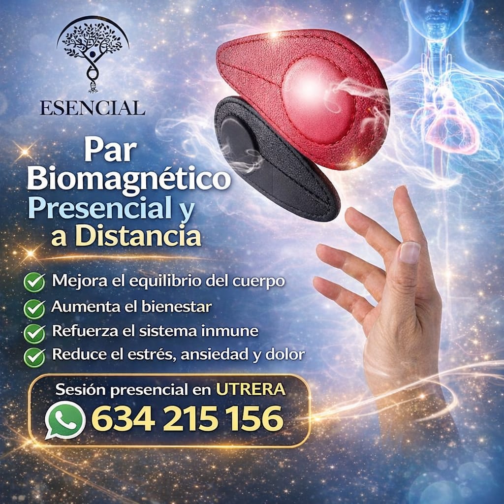 Sesión de Par Biomagnético en Utrera (Presencial y a distancia)