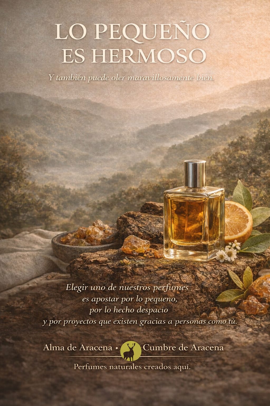 Perfumes con Alma desde la Sierra de Aracena