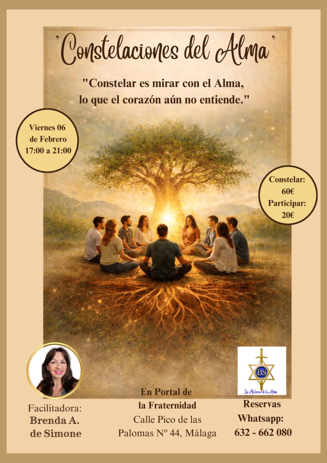 Constelaciones del Alma – Taller Vivencial en Málaga