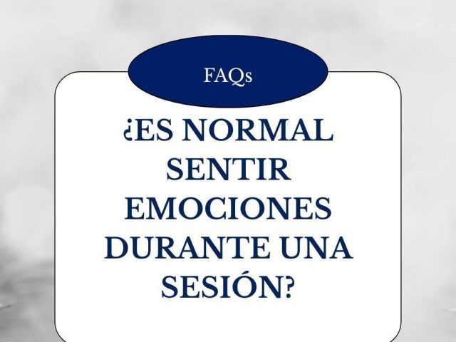Liberar emociones durante una sesión terapéutica
