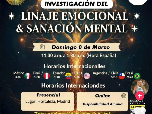 Investigación del Linaje Emocional & Sanación Mental