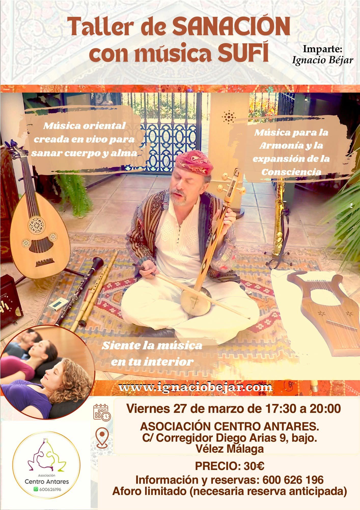 Taller de Sanación con Música Sufí en Vélez Málaga