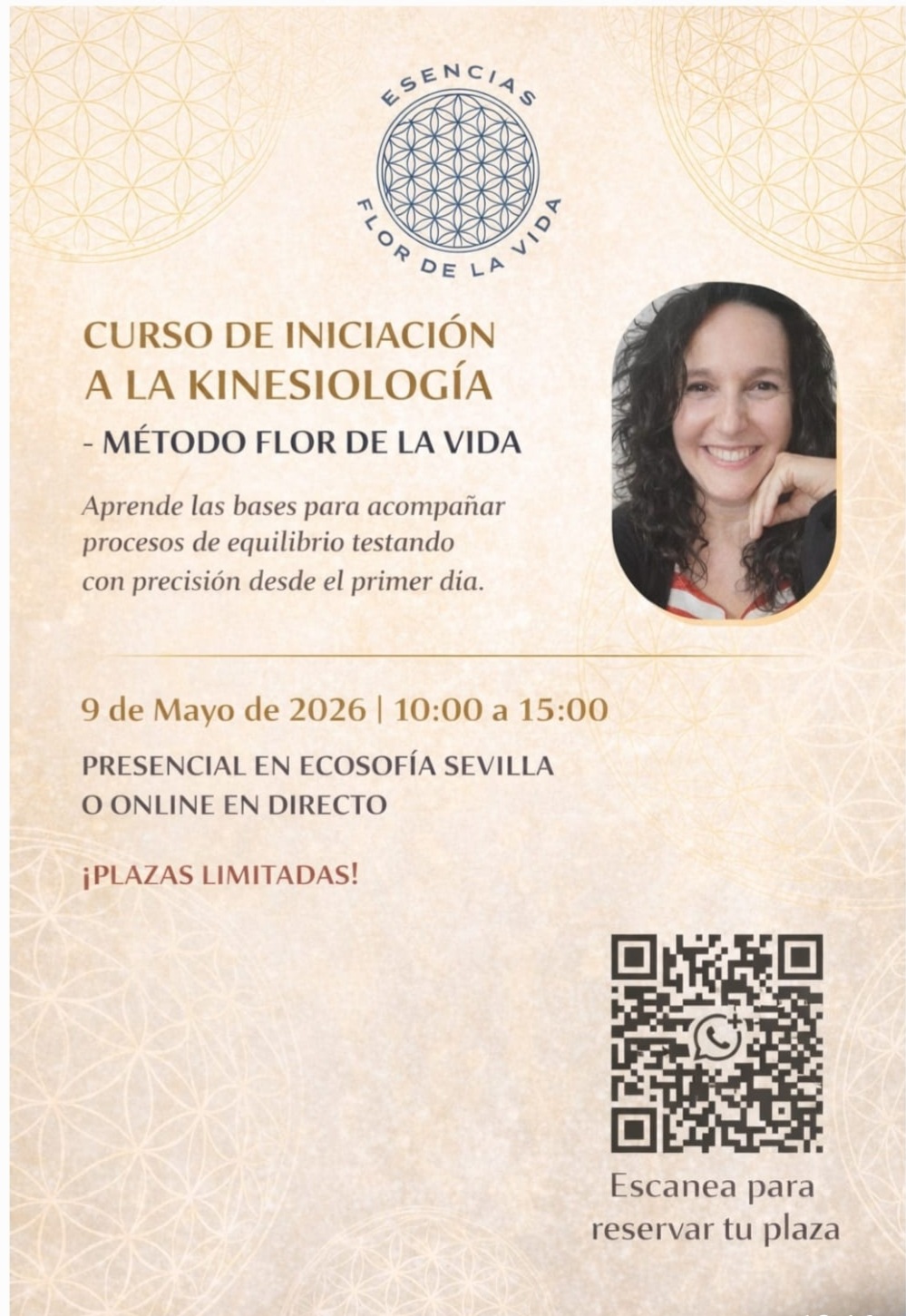 Curso de Iniciación a la Kinesiología – Método Flor de la Vida