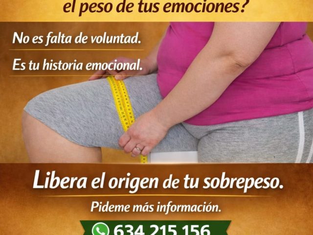 Libera el origen de tu sobrepeso desde la emoción