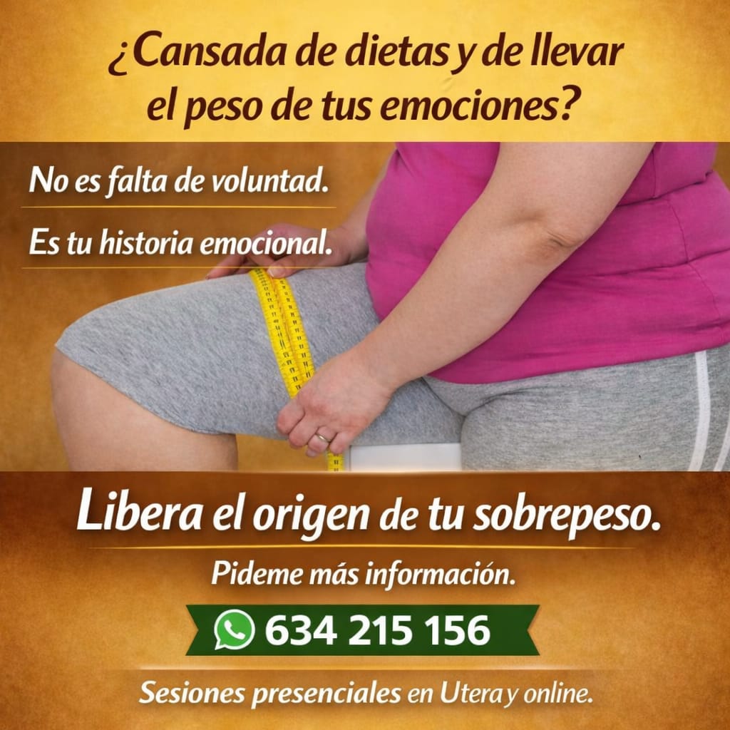 Libera el origen de tu sobrepeso desde la emoción