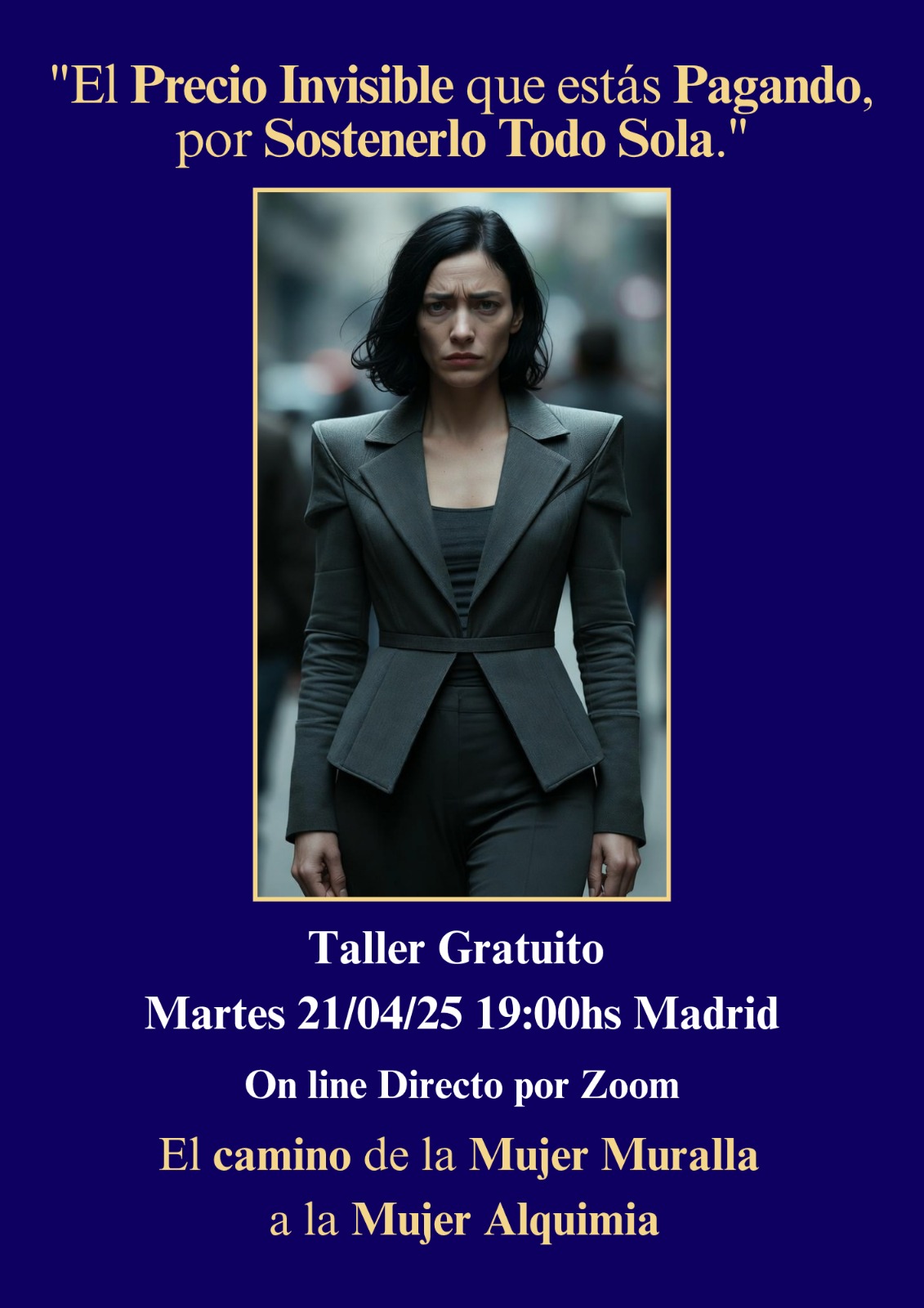 El Precio Invisible de Sostenerlo Todo Sola