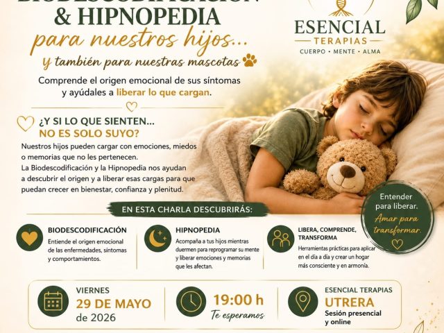 Biodescodificación e Hipnopedia para Niños y Mascotas