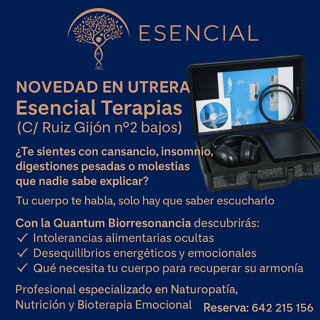 Quantum Biorresonancia en Utrera – Esencial Terapias