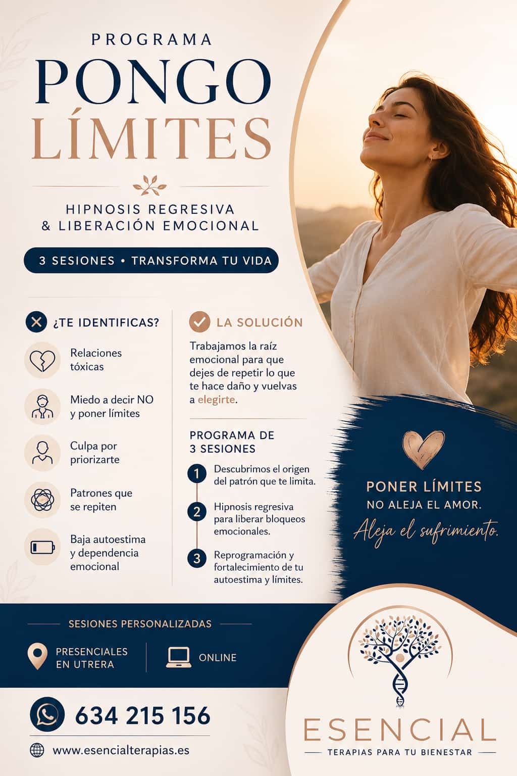 Programa Pongo Límites – Hipnosis Regresiva y Liberación Emocional