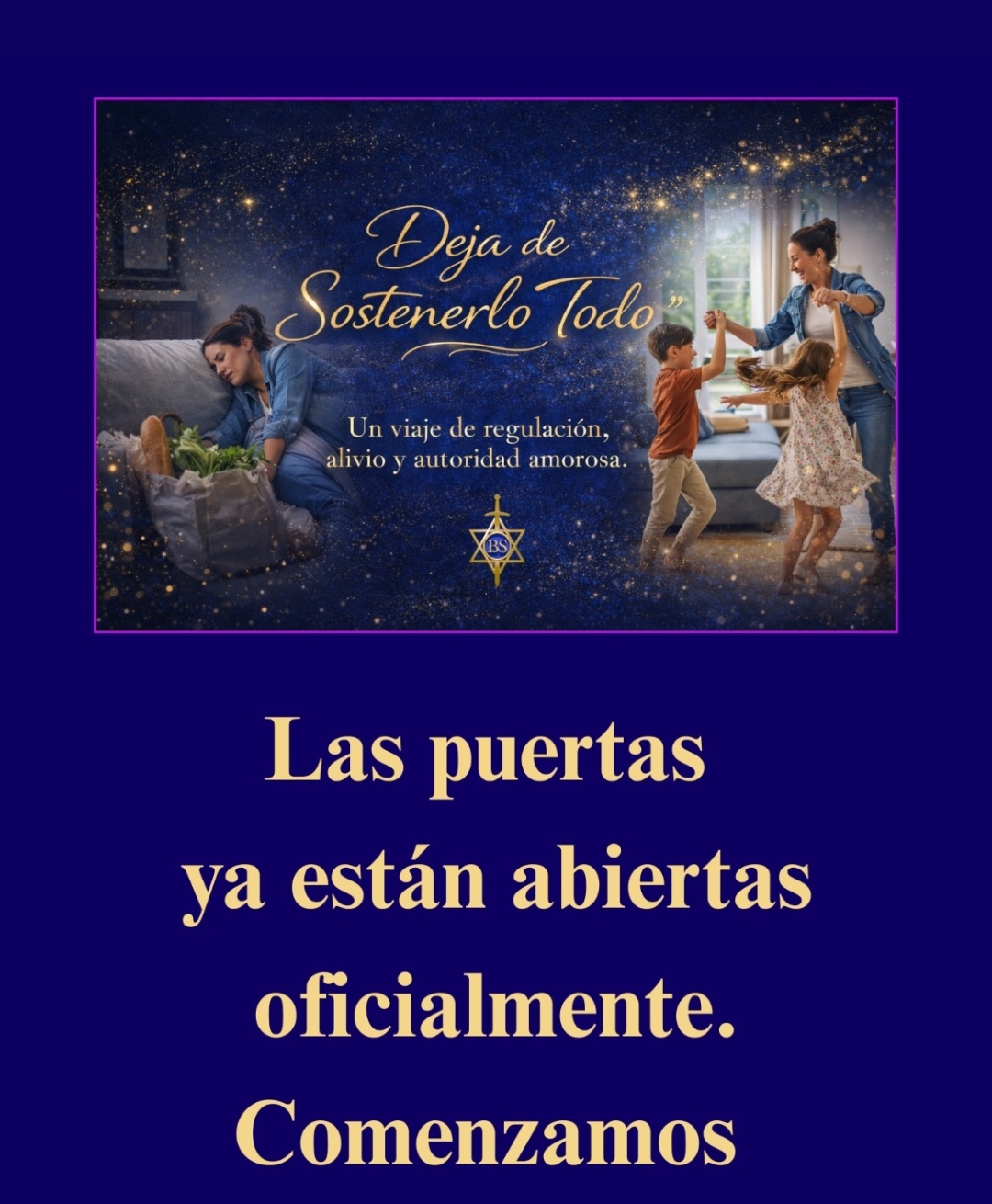 Deja de Sostenerlo Todo – Programa Mujer Alquimia