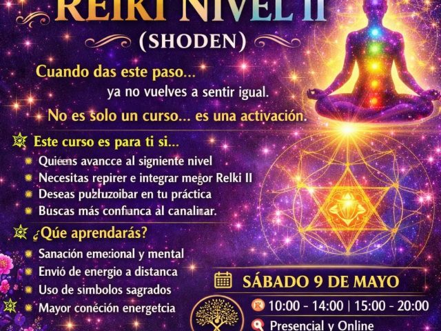 Reiki Nivel II (Shoden) en Utrera