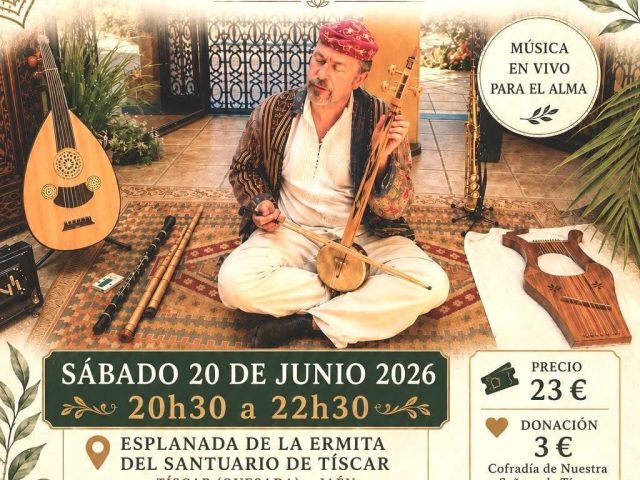 Concierto Música para la Unidad con Ignacio Béjar en Tíscar