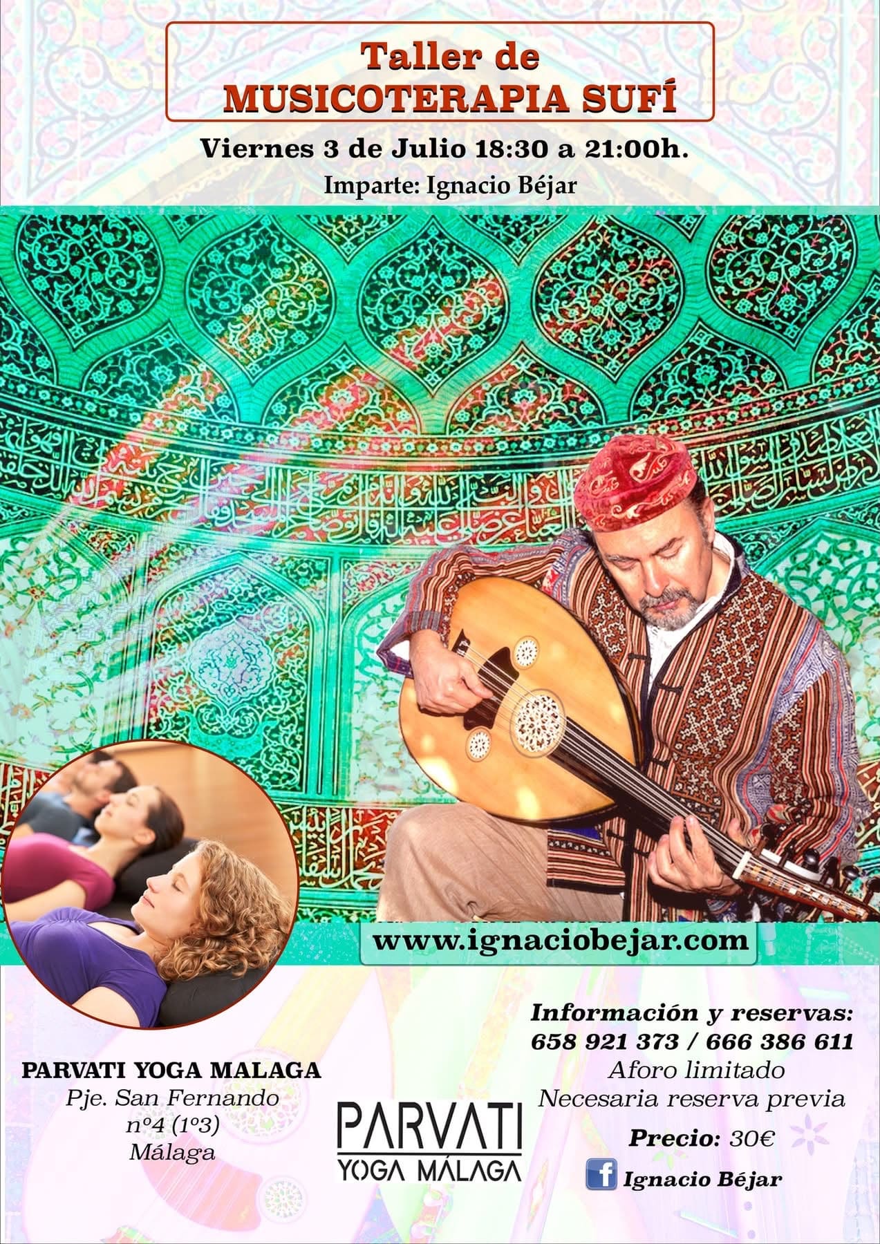 Taller de Musicoterapia Sufí con Ignacio Béjar