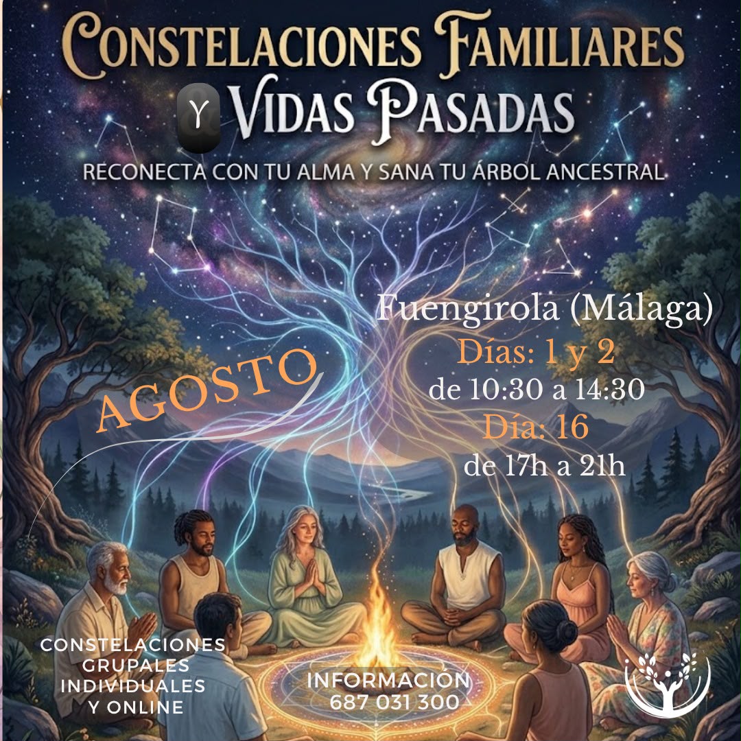 Constelaciones Familiares y Vidas Pasadas en Fuengirola – Agosto 2026