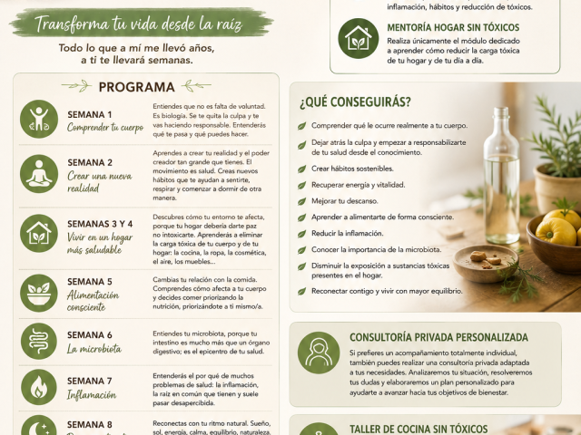 Mentoría Integral: Toma las Riendas de tu Salud y de tu Vida