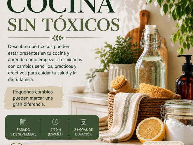 Taller Online Cocina sin Tóxicos con Carmen Peinado