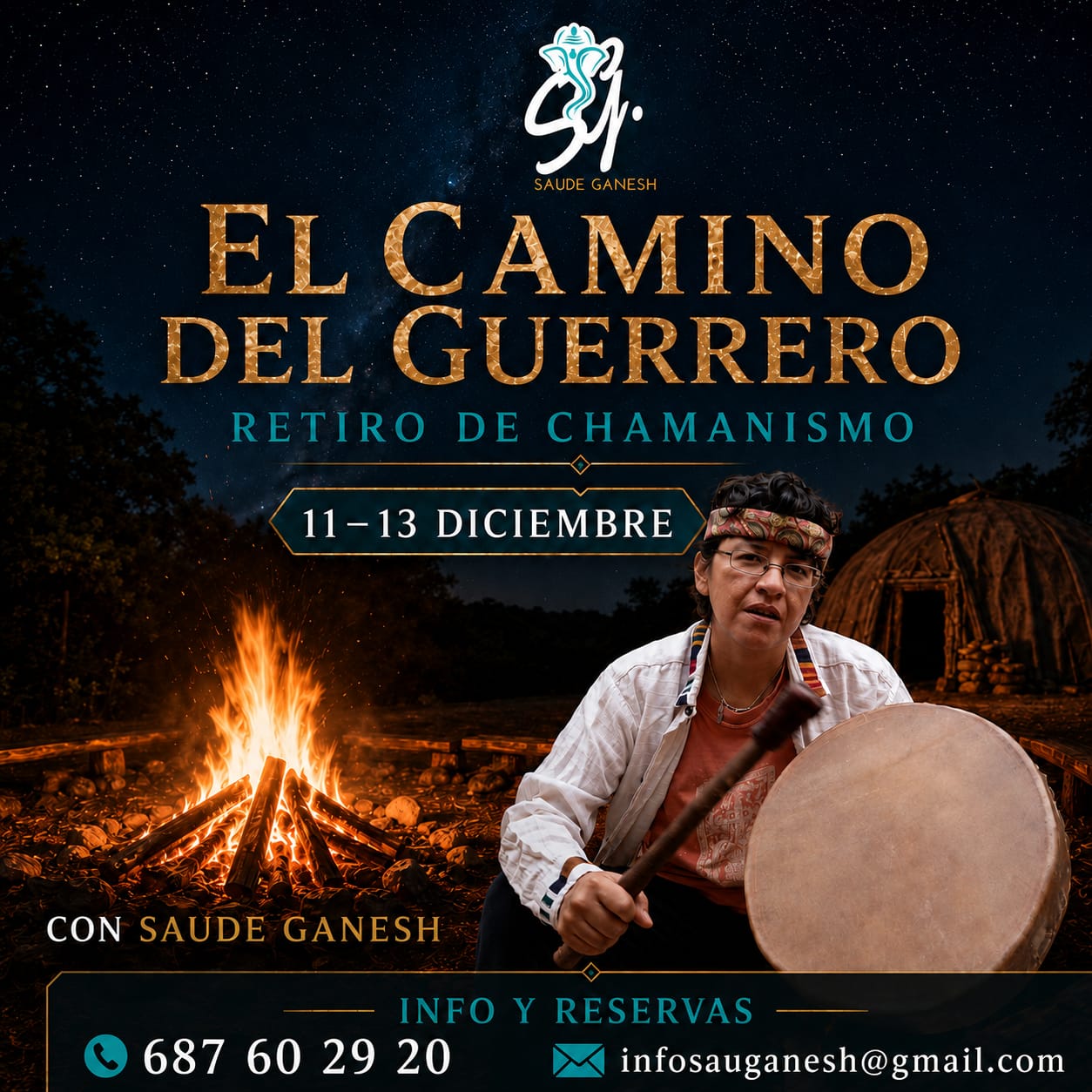 El Camino del Guerrero del Corazón – Retiro de Chamanismo