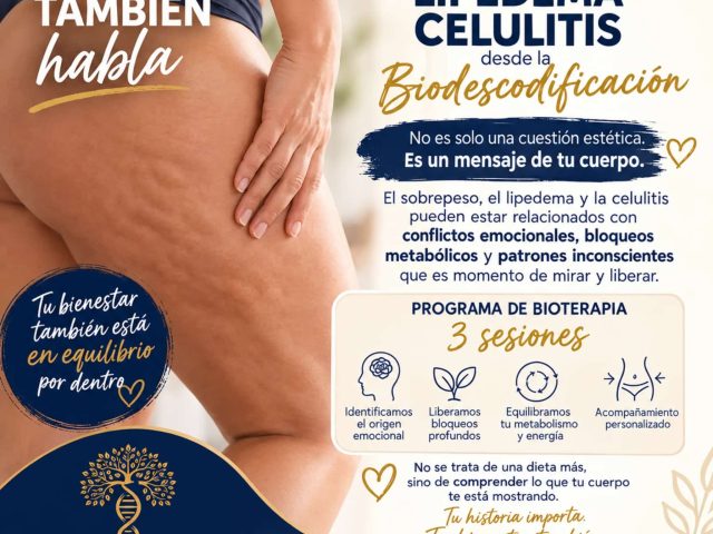 Sobrepeso, Lipedema y Celulitis desde la Biodescodificación