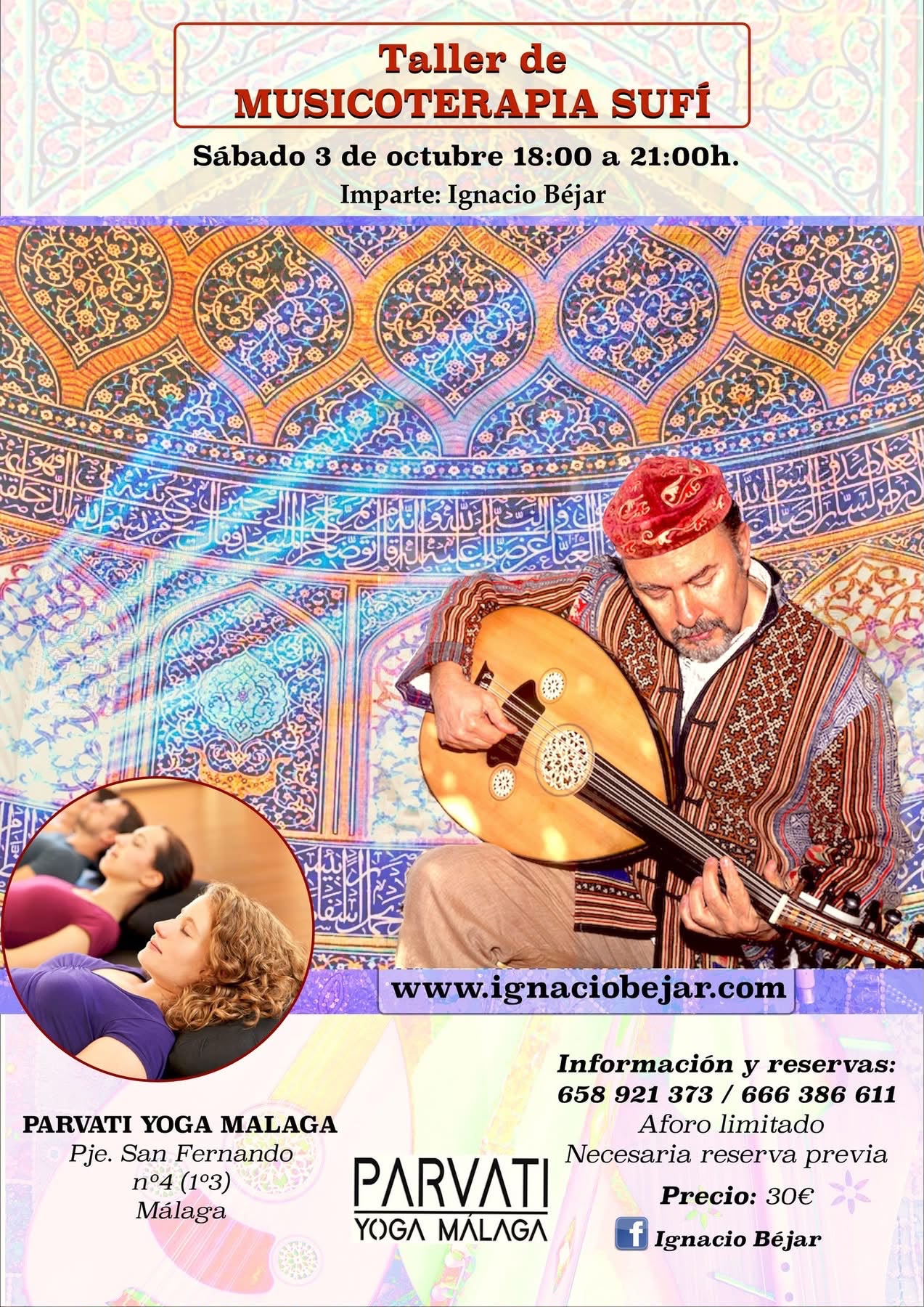 Taller de Sanación con la Música Sufí en Málaga